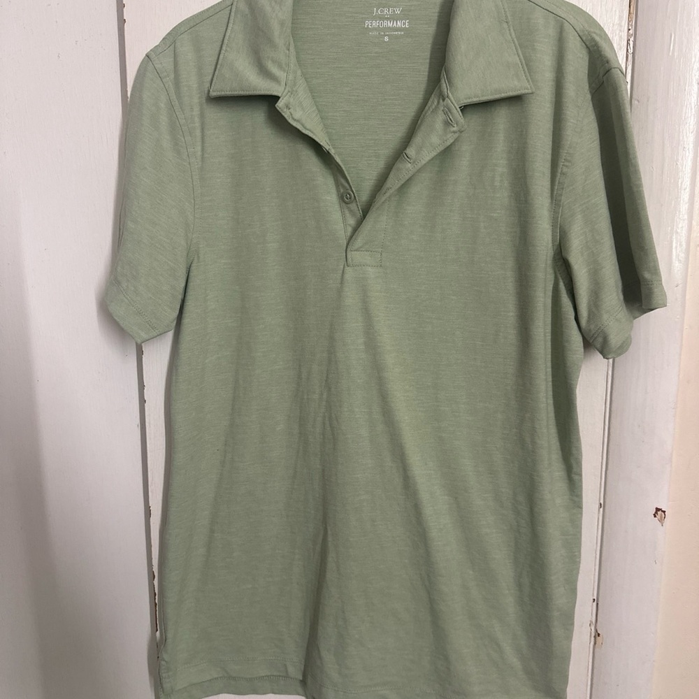 J Crew Factory Performance Polo Shirt Size Small